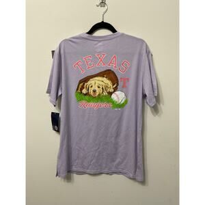NWT Men's MLB Texas Rangers Puppy Pocket T-Shirt Sz L